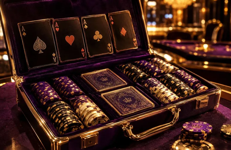 Playing cards and casino chips dalam konteks Bet Receh Moba4d